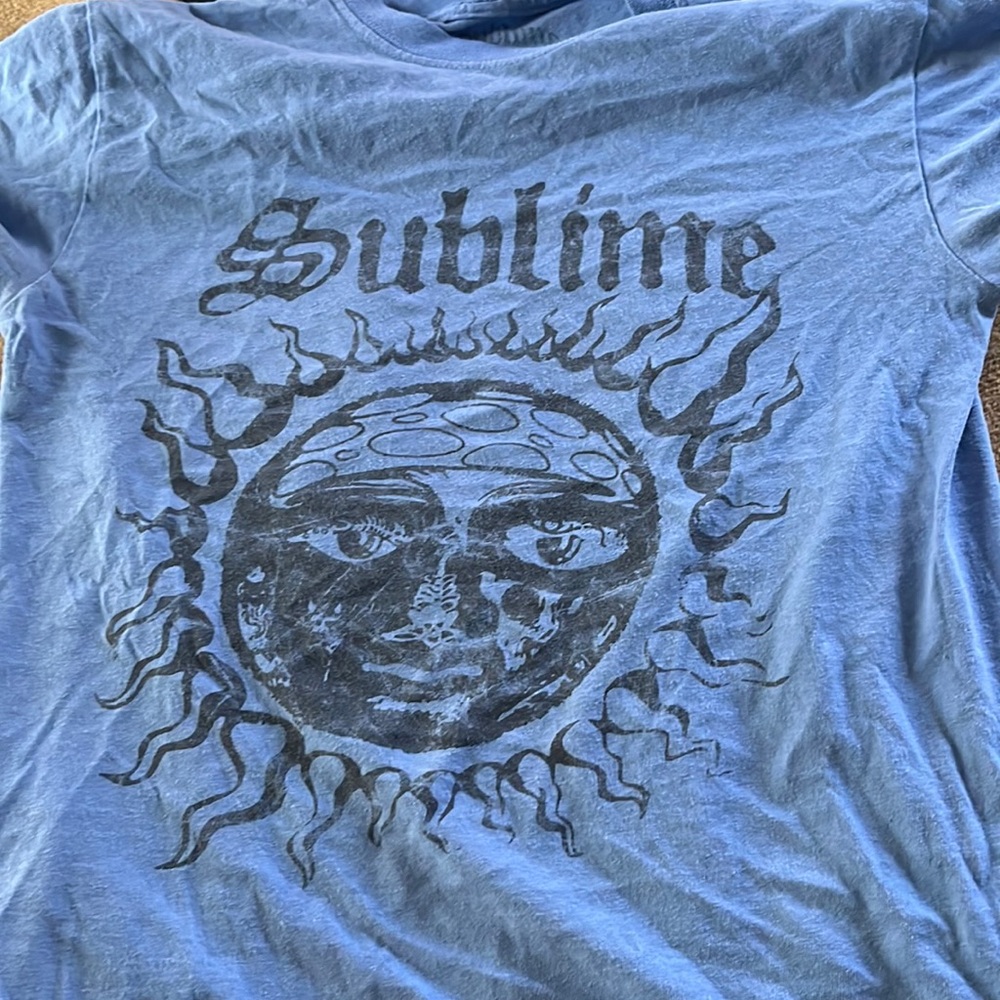 Blue sublime T-shirt